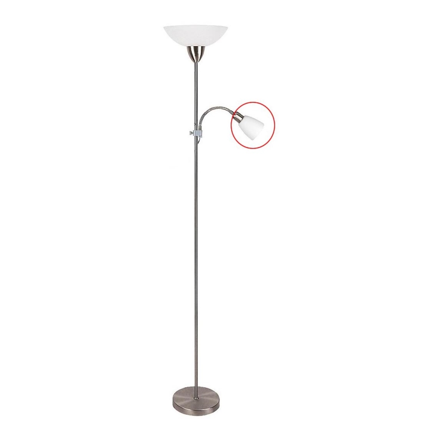 Rabalux 4067 - Vidro de substituição para candeeiro de pé DIANA E14 (pequeno) branco
