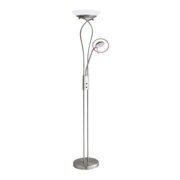 Rabalux 4077 - Vidro de substituição para candeeiro de pé GAMMA G9 pequeno