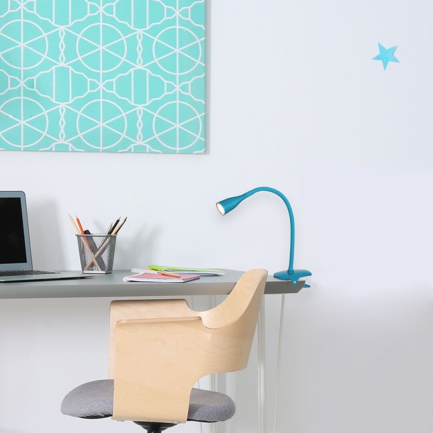 Rabalux - Candeeiro de mesa com clipe LED 1xLED/4,5W/230V