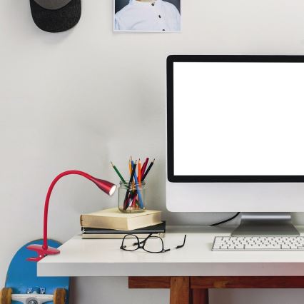 Rabalux - Candeeiro de mesa com clipe LED 1xLED/4,5W/230V