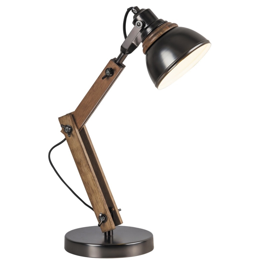 Rabalux - Lâmpada de mesa 1xE14/15W/230V preto antigo
