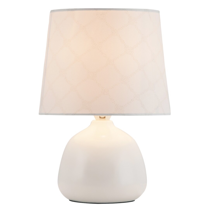Rabalux - Lâmpada de mesa E14/40W branco