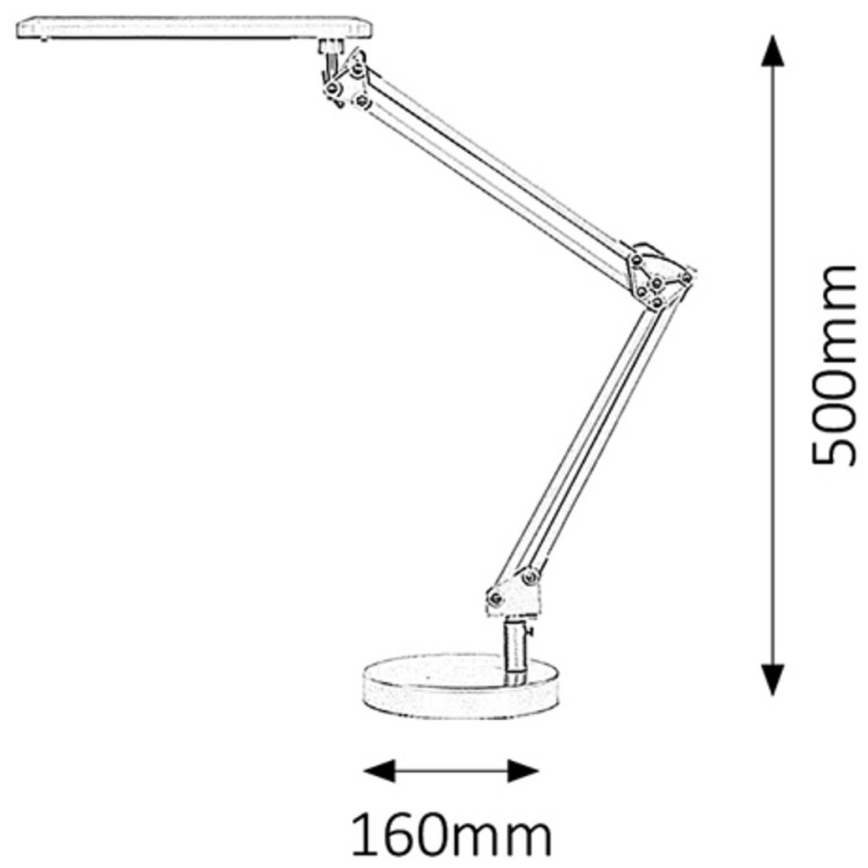 Rabalux - Candeeiro de mesa LED LED/5,6W/230V
