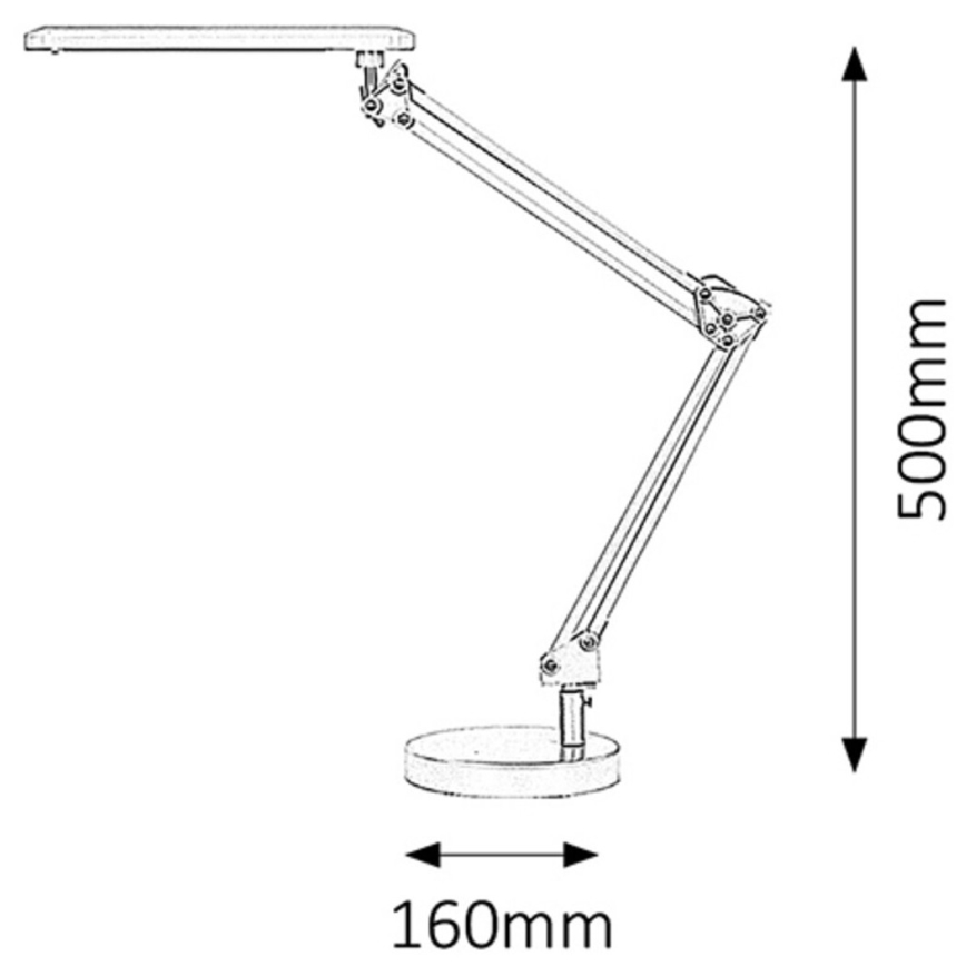 Rabalux - Candeeiro de mesa LED 1xLED/5,6W/230V