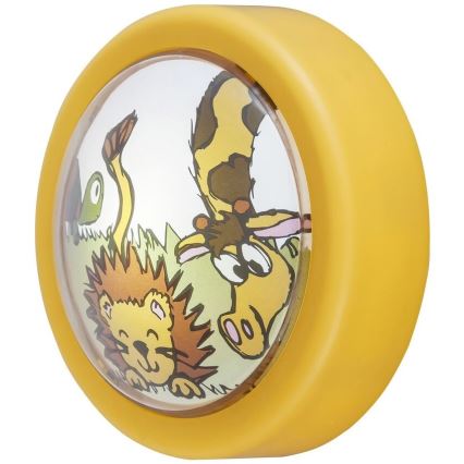 Rabalux - Iluminação de parede infantil LED LEON LED/0,3W/2xAA