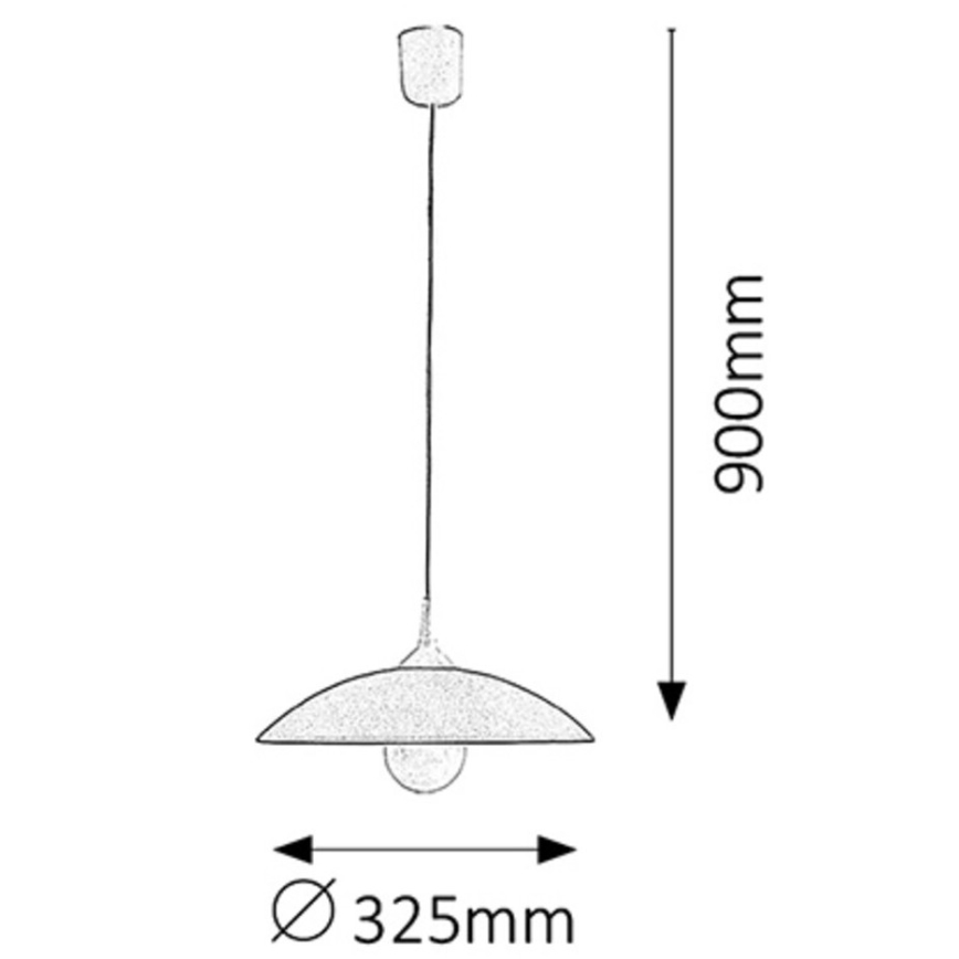 Rabalux - Candelabro 1xE27/60W/230V