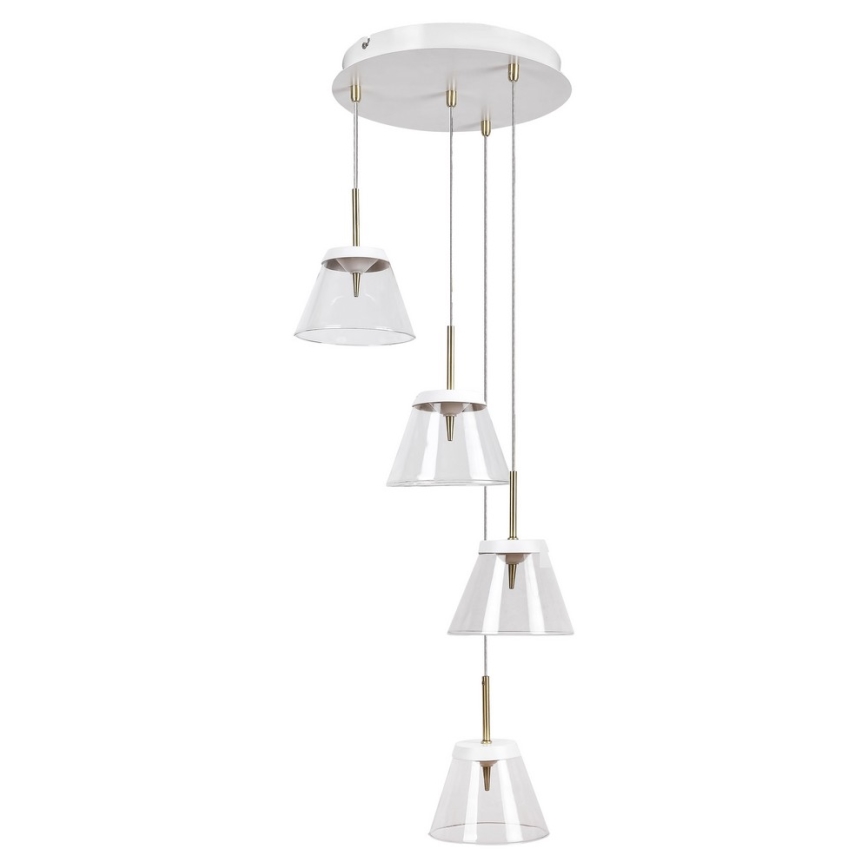 Rabalux - Candelabro suspenso LED AVIANA 4xLED/6W/230V