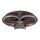 Rabalux 5050 - Luz de teto fosca LED CAPRIANA LED/18W/230V