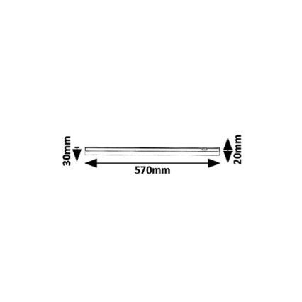 Luz de fundo de armário de cozinha LED LED/9W/230V