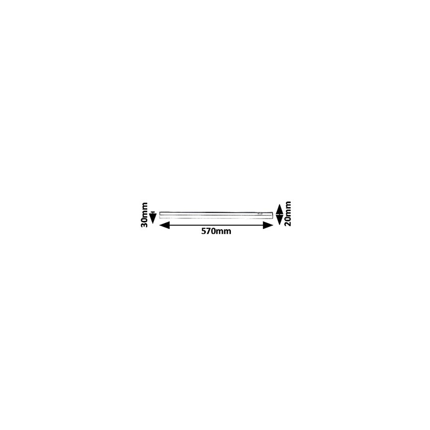 Luz de fundo de armário de cozinha LED LED/9W/230V
