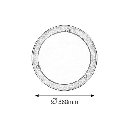 Rabalux - Luz de teto 2xE27/60W/230V