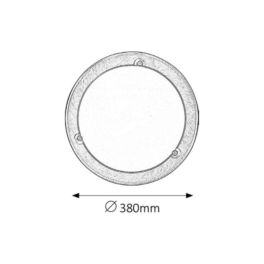 Rabalux - Luz de teto 2xE27/60W/230V