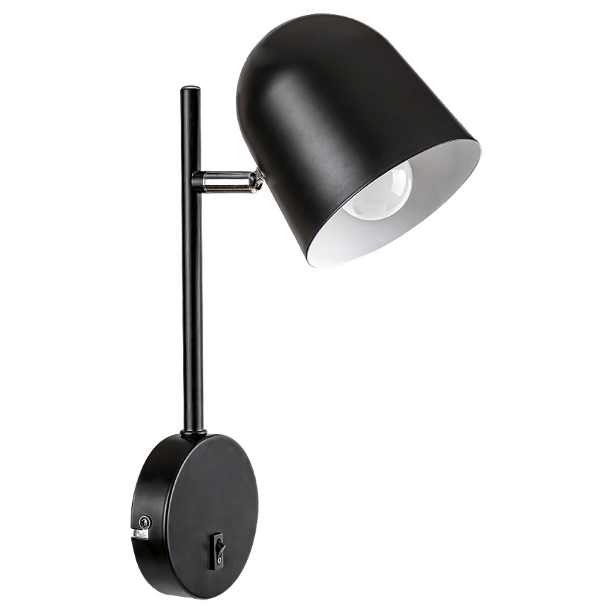 Rabalux - Iluminação de parede EGON 1xE14/40W/230V preta