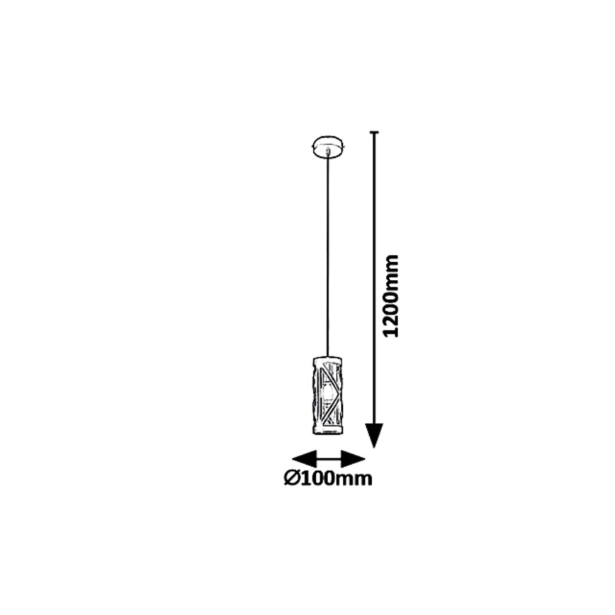 Rabalux 5338 - Candelabro num fio OBERON 1xE14/40W/230V
