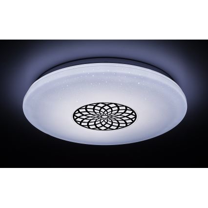 Rabalux - Iluminação de teto LED RGB com regulação LED/24W/230V 3000-6500K Wi-Fi Tuya diâmetro 39,5 cm + comando