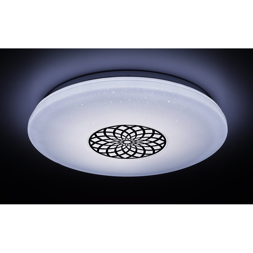 Rabalux - Iluminação de teto LED RGB com regulação LED/24W/230V 3000-6500K Wi-Fi Tuya diâmetro 39,5 cm + comando