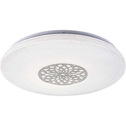 Rabalux - Iluminação de teto LED RGB com regulação LED/24W/230V 3000-6500K Wi-Fi Tuya diâmetro 39,5 cm + comando
