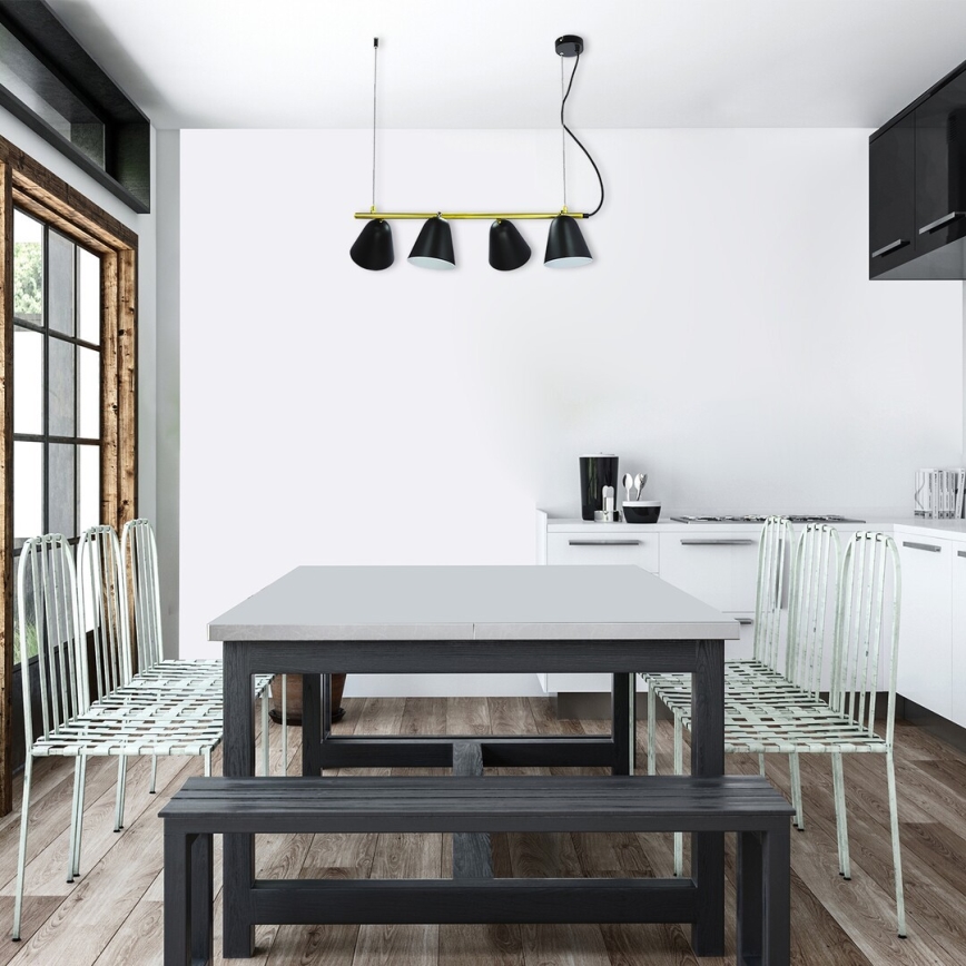 Rabalux 5377 - Candelabro num fio ALTDER 4xE14/40W/230V