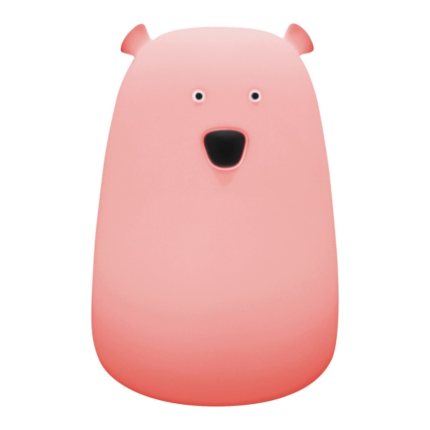 Rabalux - Luminária Infantil LED RGB LED/0,4W/5V 1200 mAh urso