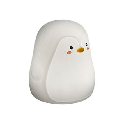 Rabalux - Candeeiro infantil LED RGB LED/0,4W 1200 mAh pinguim