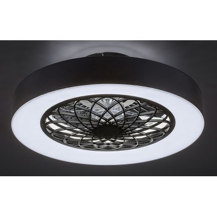 Rabalux - Iluminação de teto LED com regulação e ventoinha LED/35W/230V 3000-6000K + controlo remoto