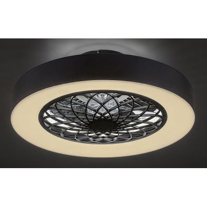 Rabalux - Iluminação de teto LED com regulação e ventoinha LED/35W/230V 3000-6000K + controlo remoto