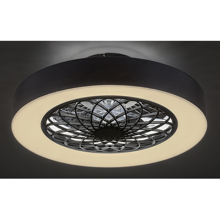 Rabalux - Iluminação de teto LED com regulação e ventoinha LED/35W/230V 3000-6000K + controlo remoto