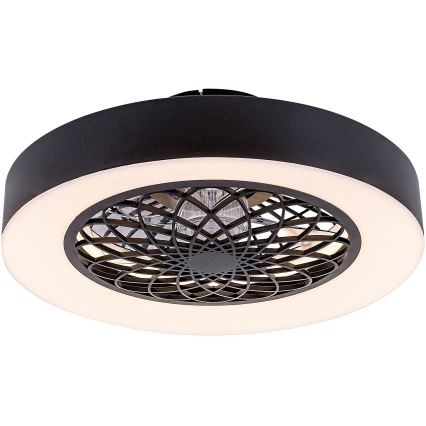 Rabalux - Iluminação de teto LED com regulação e ventoinha LED/35W/230V 3000-6000K + controlo remoto
