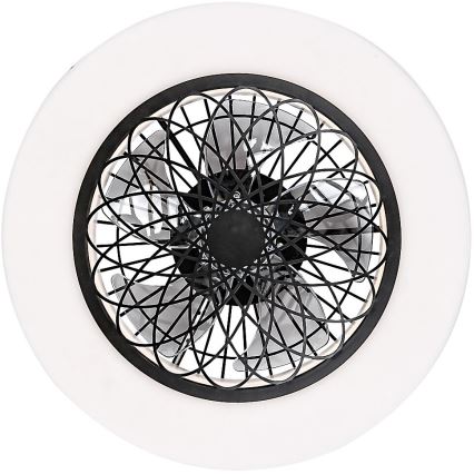 Rabalux - Iluminação de teto LED com regulação e ventoinha LED/35W/230V 3000-6000K + controlo remoto