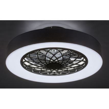 Rabalux - Iluminação de teto LED com regulação e ventoinha LED/35W/230V 3000-6000K + controlo remoto