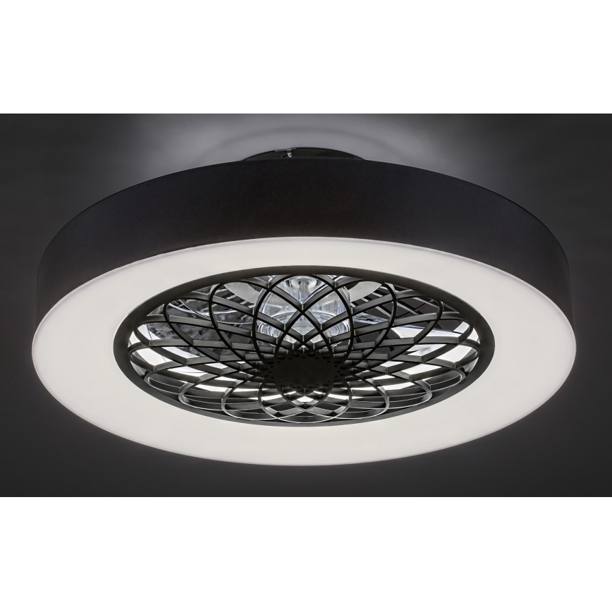Rabalux - Iluminação de teto LED com regulação e ventoinha LED/35W/230V 3000-6000K + controlo remoto