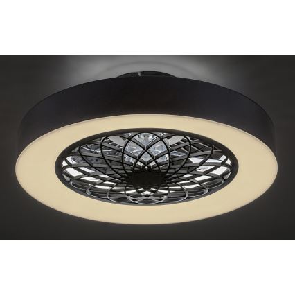 Rabalux - Iluminação de teto LED com regulação e ventoinha LED/35W/230V 3000-6000K + controlo remoto