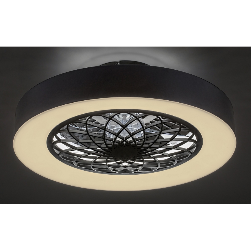 Rabalux - Iluminação de teto LED com regulação e ventoinha LED/35W/230V 3000-6000K + controlo remoto