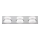 Rabalux 5491 - Luz de parede de casa de banho LED TONY 3xLED/5W/230V IP44