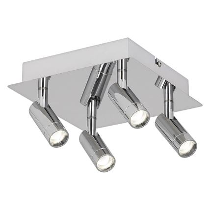 Rabalux 5496 - Foco LED GEORGE 4xLED/5,6W/230V cromo brilhante IP44