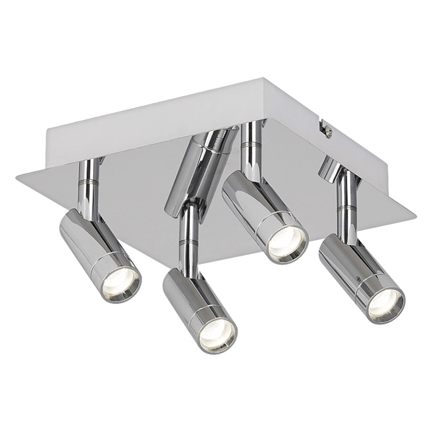 Rabalux 5496 - Foco LED GEORGE 4xLED/5,6W/230V cromo brilhante IP44