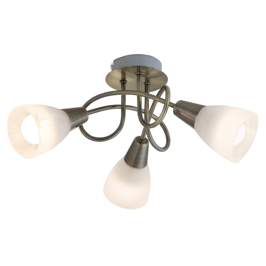 Rabalux - Candelabro integrado 3xE14/40W/230V bronze