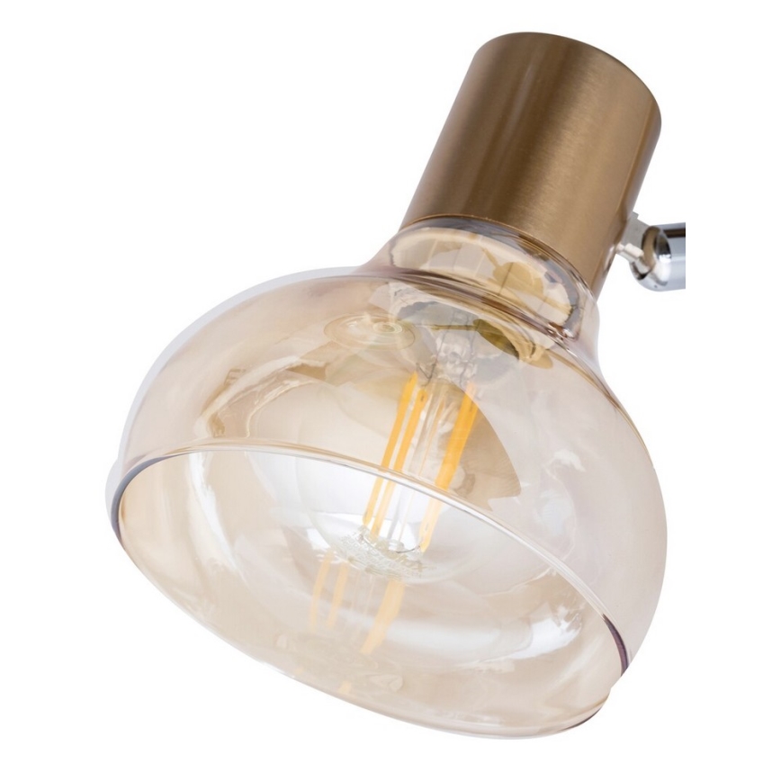 Rabalux 5547 - Foco HOLLY 2xE14/40W/230V dourado