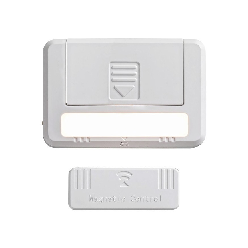 Rabalux 5675 - CONJUNTO 2xLED Iluminação de armário MAGNUS LED/0,5W/3V