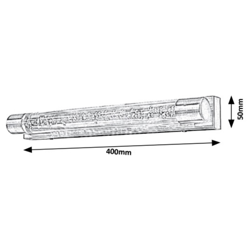 Rabalux - Luz de parede de casa de banho LED 2xLED/5W/230V IP44