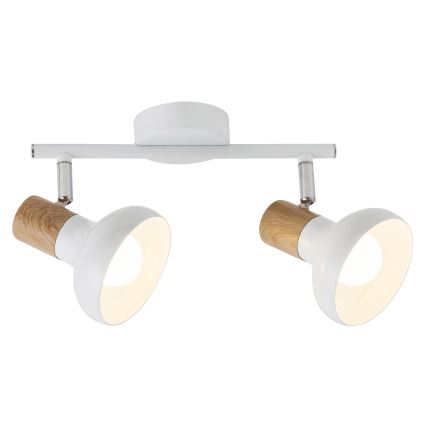 Rabalux - Foco 2xE14/40W/230V branco