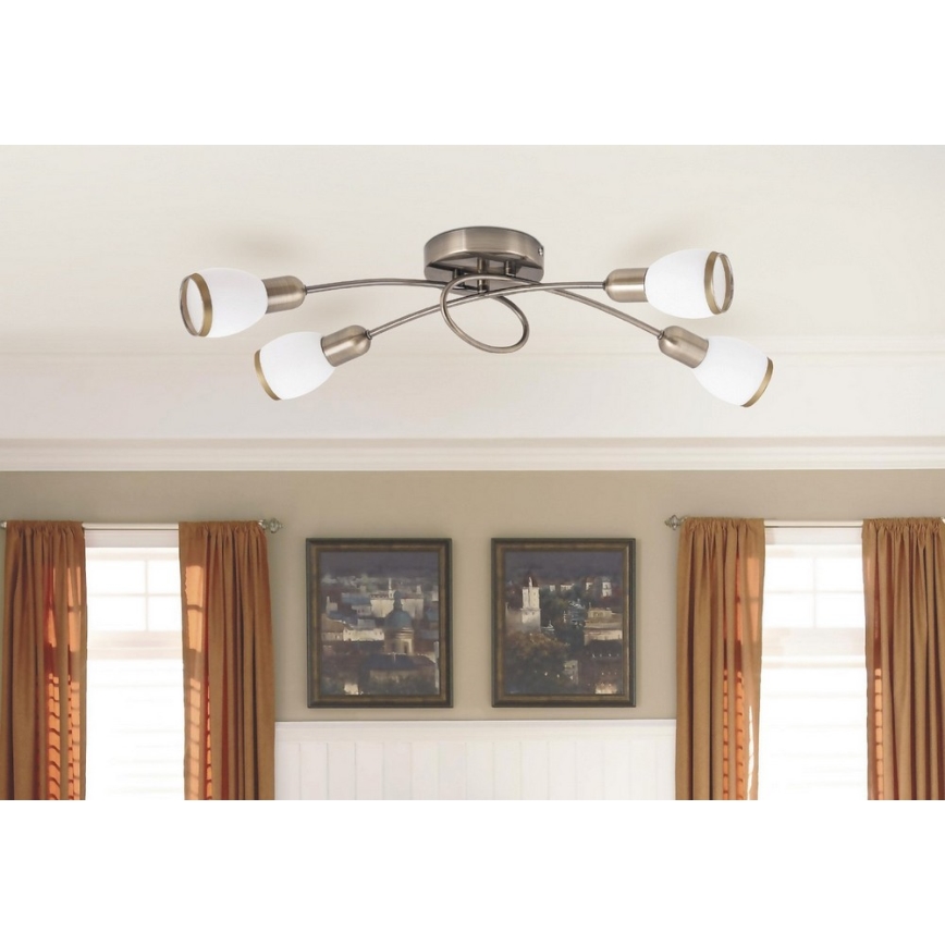 Rabalux 5973 - Luz de teto ELITE 4xE14/40W