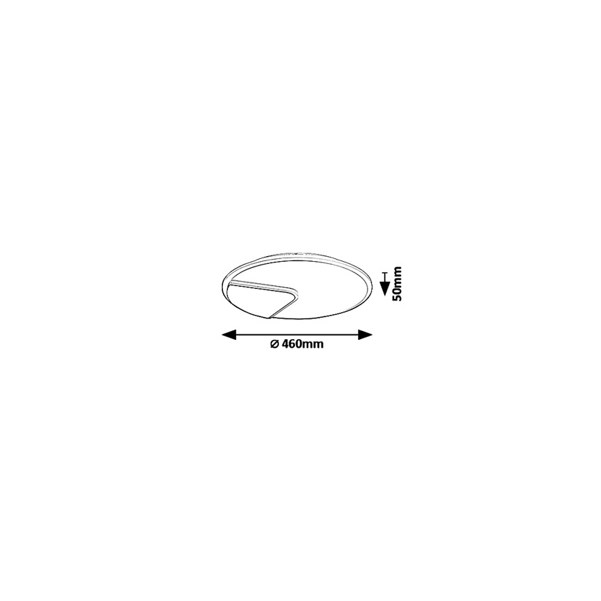 Rabalux 6329 - Luz de teto LED BOSWELL LED/40W/230V