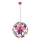 Rabalux 6390 - Candelabro pendente num fio de criança BIRDY 3xE14/40W/230V