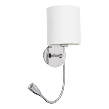Rabalux 6529 - Iluminação de parede LARKIN 1xE27/40W+LED/3W