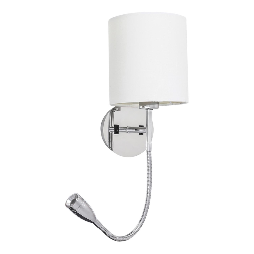 Rabalux 6529 - Iluminação de parede LARKIN 1xE27/40W+LED/3W