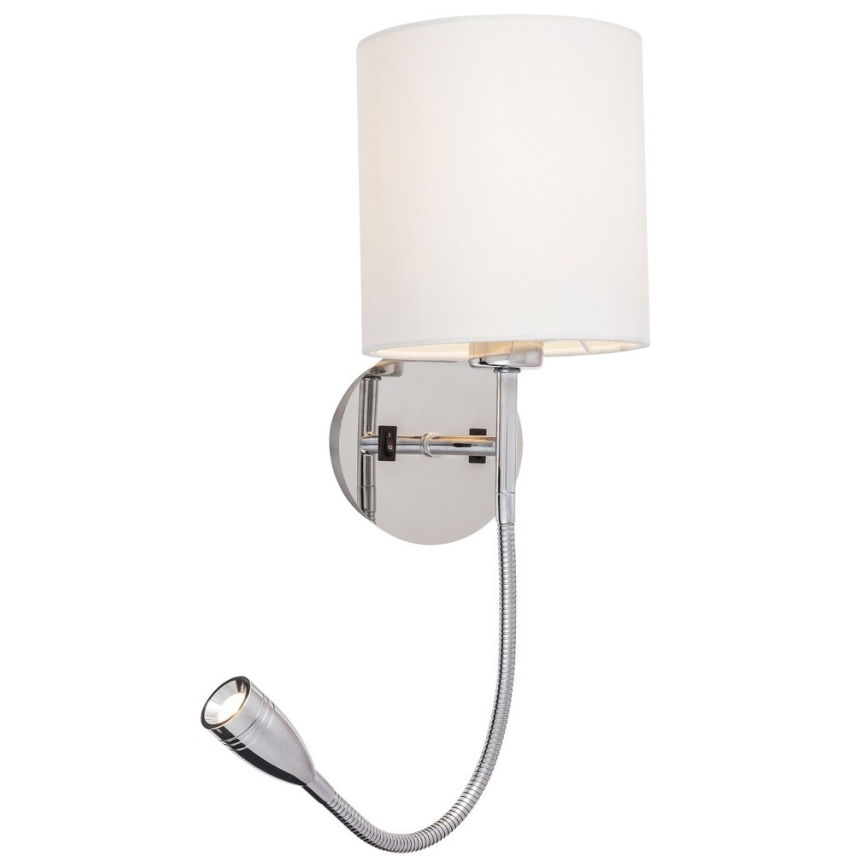 Rabalux 6529 - Iluminação de parede LARKIN 1xE27/40W+LED/3W