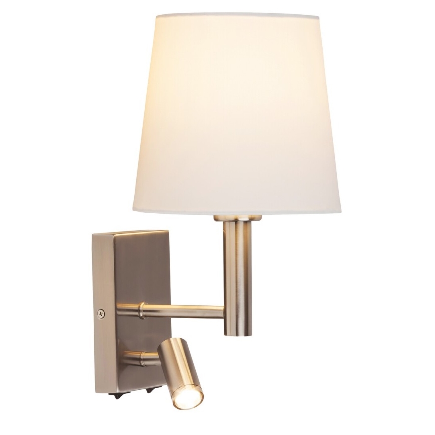 Rabalux - Luz de parede E27/40W + LED/3W