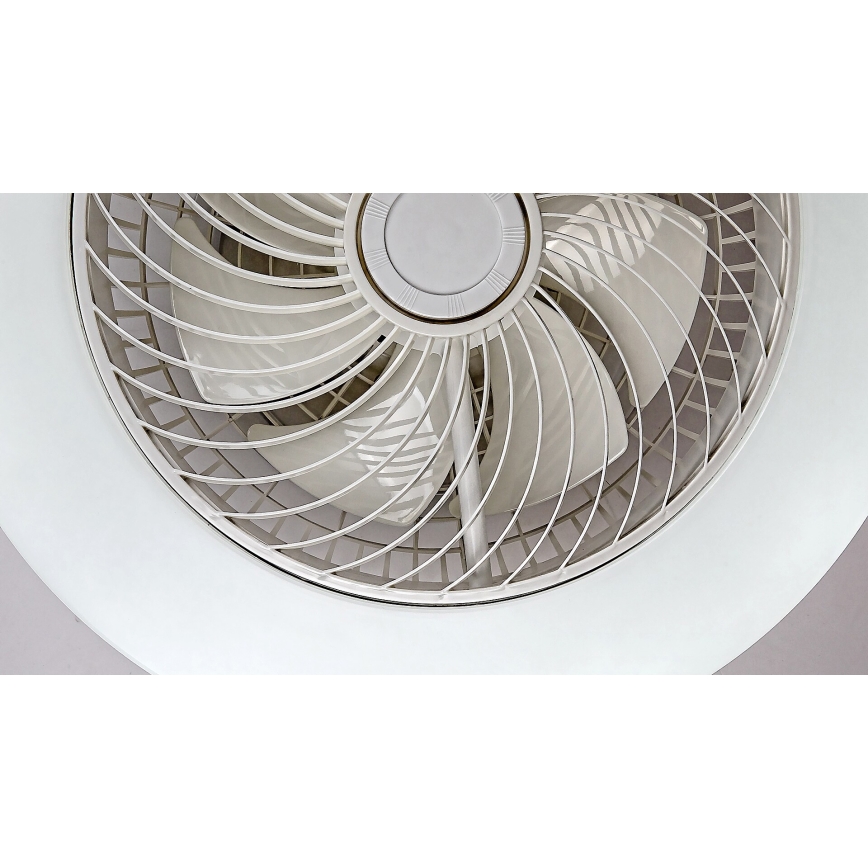 Rabalux - Iluminação de teto LED com regulação e ventoinha DALFON LED/36W/230V 3000-6000K + controlo remoto