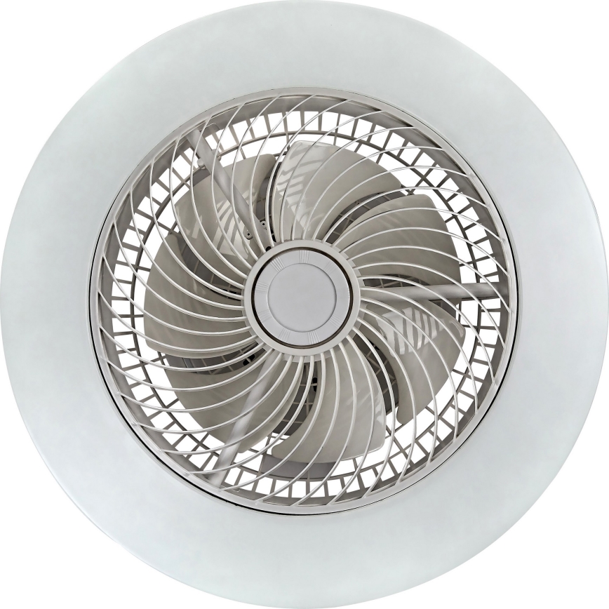 Rabalux - Iluminação de teto LED com regulação e ventoinha DALFON LED/36W/230V 3000-6000K + controlo remoto